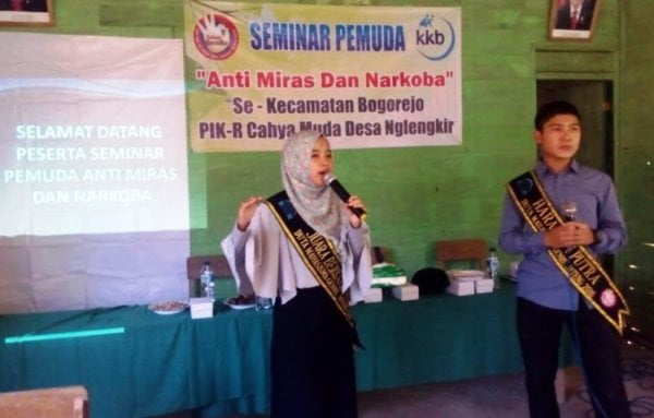 PERANGI MIRAS DAN NARKOBA, PIK R NGLENGKIR GELAR SEMINAR PEMUDA