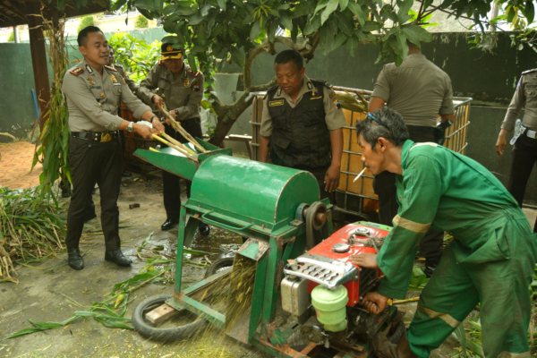 MESIN PENCACAH UBAH LIMBAH PERTANIAN MENJADI PAKAN TERNAK 