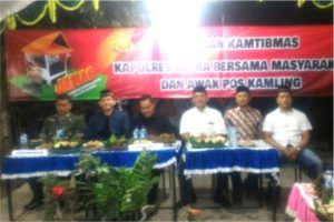 KAPOLRES BLORA AJAK WARGA DESA GAYAM BOGOREJO SUKSESKAN PEMILU 2019