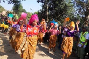 KARNAVAL BUDAYA RAMAIKAN SEDEKAH BUMI NDOWAN DESA SAMBONGREJO