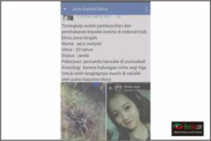 RUMOR MOTIF CINTA SEGITIGA BEREDAR, KAPOLRES : JANGAN ASAL PERCAYA MEDSOS !