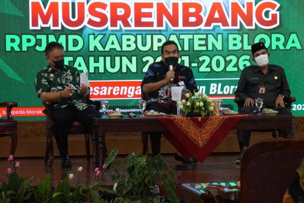 MUSRENBANG RPJMD, BUPATI AKAN NAIKAN ANGGARAN INFRASTRUKTUR JALAN DAN JEMBATAN