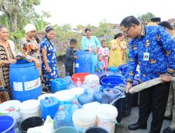 76 JUTA LITER AIR BERSIH DISALURKAN KE WARGA JATENG