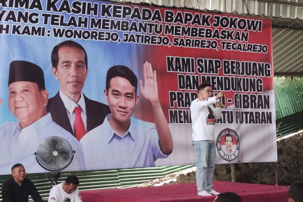 RELAWAN PLAT K SIAP DUKUNG PRABOWO-GIBRAN MENANG SATU PUTARAN