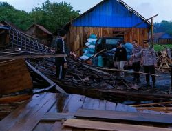 RUMAH WARGA NGLIRON AMBRUK DITERJANG PUTING BELIUNG