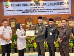 DPRD BLORA GELAR PENYAMPAIAN RAPERDA PERTANGGUNGJAWABAN APBD 2023