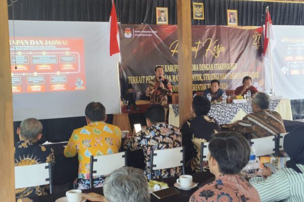 GANDENG STAKEHOLDER, KPU TARGETKAN PARTISIPASI MENINGKAT