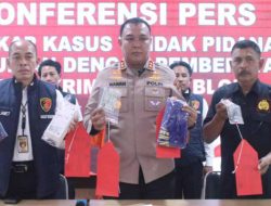 POLRES BLORA TANGKAP PELAKU PENCURIAN DENGAN PEMBERATAN