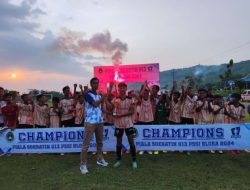 15 KLUB BLORA BERSAING DI PIALA SURATIN U13, PUTRA MUSTIKA RAIH HATTRICK KEMENANGAN